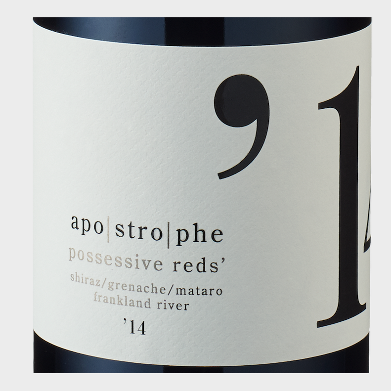 Apostrophe Possessive Reds, Red Blend 2018 - Hurtownia Win