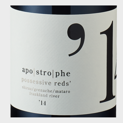 Apostrophe Possessive Reds, Red Blend 2018 - Hurtownia Win